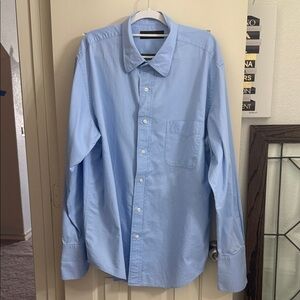 Blue dress shirt